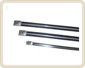 Abra�adeira de A�o Inox Revestida com PVC