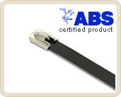 Abra�adeira de A�o Inox Revestida com Poliester